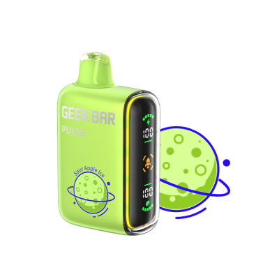 GEEKBAR PULSE 12000 POD-1 "Кислое яблоко лёд" 20 HARD