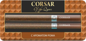Сигариллы CORSAR 84мм, блистер 2шт (Ром)